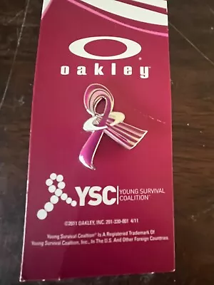 New Oakley Breast Cancer Collectible Pin Young Survival Coalition YSC • $13.99