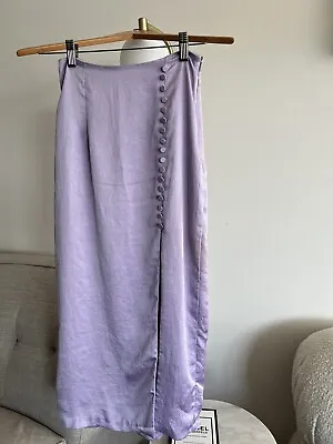 KOOKAÏ Lilac Split Skirt Size 34 • $20