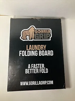 Gorilla Grip Brown Laundry FOLDING BOARD 26.77  X 22.44  NIB Faster Better Fold • $16.99