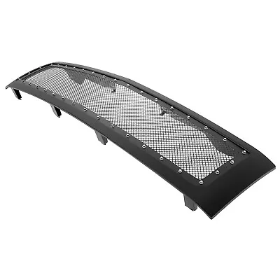 For 07-13 Chevy Silverado 1500 Upper Stainless Black Rivet Mesh Package Grille • $247.99