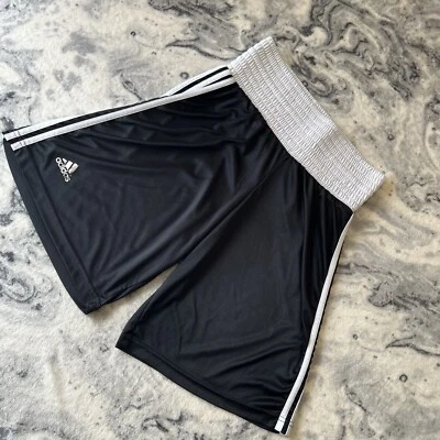 £12.99 • Buy Adidas Base Punch Boxing Shorts Black White Size S *READ DESCRIPTION*
