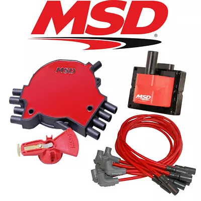 MSD Ignition Tuneup Kit - 1996 Chevy Corvette C4 5.7L LT1 Cap/Rotor/Coil/Wires • $569.95