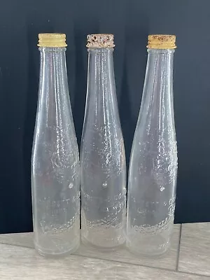 Antique Virginia Dare Garrett Co New York 2/5 Pint Grape Wine Bottles Empty Lot • $16.87