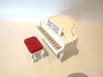 Vintage Lundby Piano & Bench Wood Dollhouse Furniture England 3/4  Scale • $20