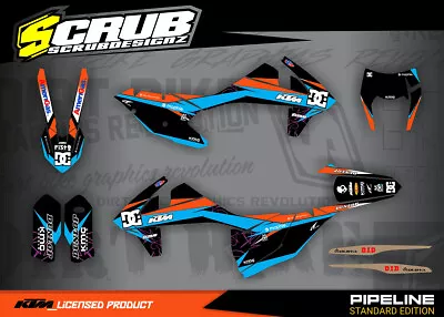 KTM Graphics EXC EXCf 125 150 250 300 350 450 500 2017 2018 2019 Decals • $263.89