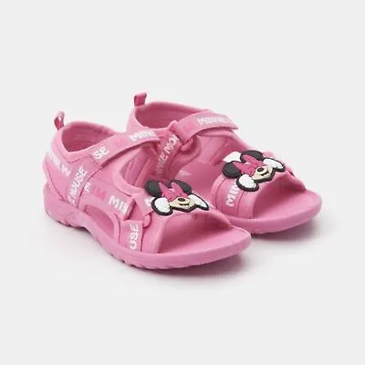 NWT Disney Minnie Mouse Toddler Girl Pink Sandals 8 US • $34