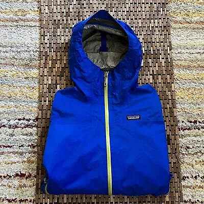 Patagonia Torrentshell Waterproof Rain Shell Jacket Blue Men’s Size Medium M • $84.95