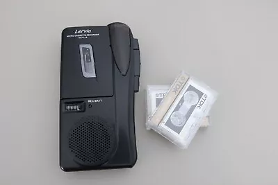 Lervia Micro Cassette Recorder KH4110 + 2 Micro Cassettes • £20