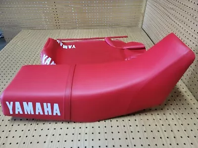 Yamaha Xt600 Seat Cover 1984 To 1989 Model + Strap (red) (y-129) • $42