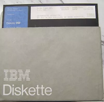 IBM 5110 8  Diagnostic Diskette- Ships Worldwide! • $129.99