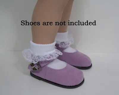 White Lace Anklet Doll Socks Fits 23  My Twinn Poseable (Debs*) • $7.69