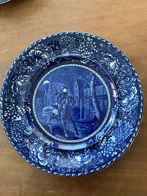 Staffordshire  Rowland & Marsellus Midnight Ride Of Paul Revere Historical Plate • $175
