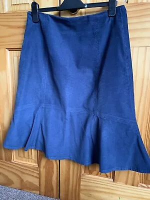 Blue Laura Ashley Cord Skirt • £10