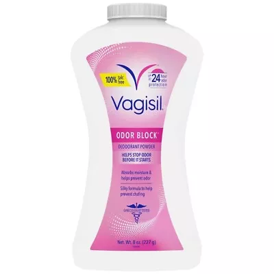 Vagisil Odor Block Deodorant Powder Talc-Free 8 Ounce • $6.30