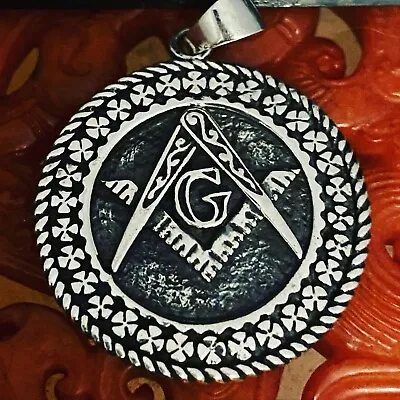 Silver Masonic Pendant  • £33