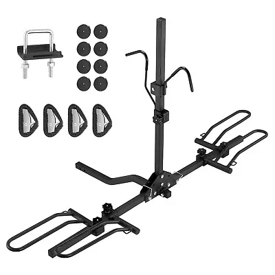 VEVOR 2-Bike Rack Hitch Mount Folding Carrier Car Truck SUV 1.25 /2  Receiver • $78.99