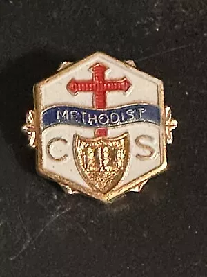 Vintage Methodist Sunday School Pin Old School • $4.99