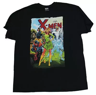 X-Men New Adult T-Shirt - Phoenix At Center Of Male Characters • $30.98