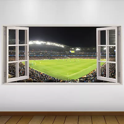 £24.99 • Buy EXTRA LARGE Manchester City Night Stadium Football Vinyl Wall Sticker Poster