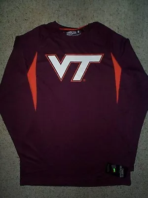 ($35) Virginia Tech Hokies Ncaa Jersey Shirt Adult MENS/MEN'S (s-sm-small) • $19.94