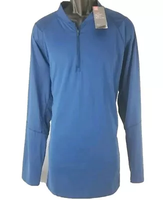  Under Armour Men's MK-1 1/4 Zip Moroccan Blue New Fitted  • $33.15