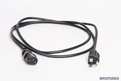 US Power Cord - 2m US USA American 3 Pin Plug To IEC C13 Power Cable • £2