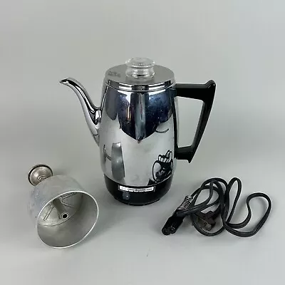 Vintage GE General Electric Automatic Percolator 36P12 Coffee Pot Maker TESTED • $42.75