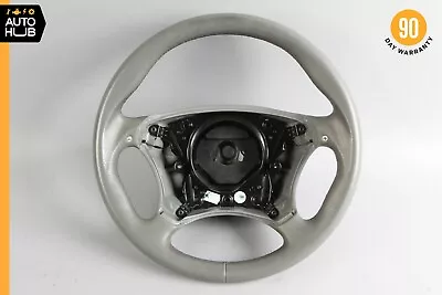 03-06 Mercedes W220 S55 S65 AMG Sport Steering Wheel W/ Paddle Shifters OEM • $203.35