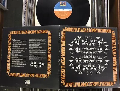 £20 • Buy Donny Hathaway & Roberta Flack.1972 Atlantic.near Mint Upgrader+gatefold Cover.