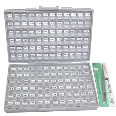AideTek 0603 Size 100PCS 144 Values SMD SMT 1% Sample Resistor Kits In BOXALL • $120.32