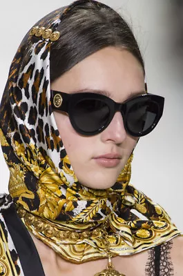 $329.95 • Buy HOT NEW Genuine VERSACE TRIBUTE COLLECTION Black Gold Sunglasses VE 4353 GB1/87