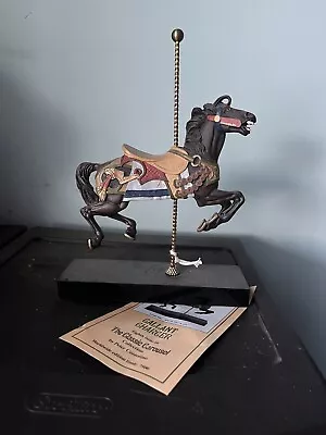 Vintage Hamilton Collection Gallant Charger Classic Carousel 8th Issue  • $24.99