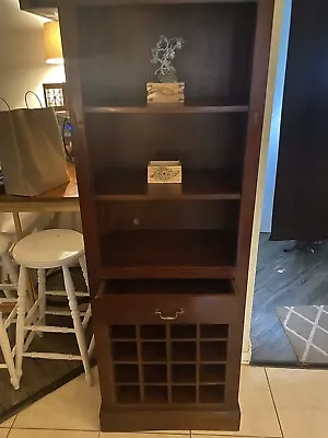 Solid Wood Mahogany European Style Traditional Bar Cabinet • $350