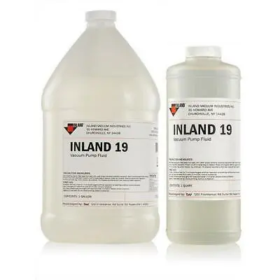$45 • Buy Inland Vacuum Inland 19 Vacuum Pump Oil