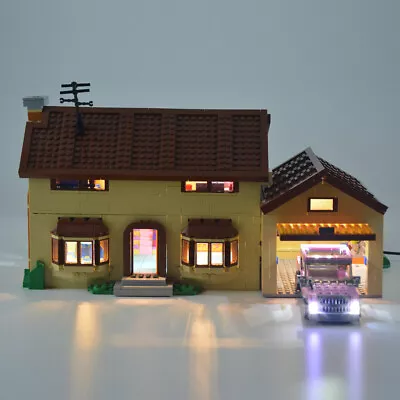 USB Light Kit For 71006 LEGOs Simpsons The Simpsons House Bricks Lighting Set • $49.08