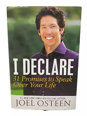 I Declare By Joel Osteen SIGNED Autograph Hard Back Book 4-25-2015 • $19.97