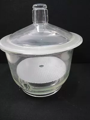 $299.95 • Buy Dry Seal Vacuum Desiccator Pyrex Glass 12  Diameter Lid W/ Plate