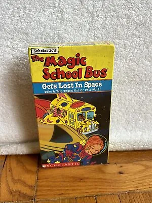 VHS The Magic School Bus - Gets Lost In Space (VHS 1997) - NEW SEALED FREE SHIP • $18.95