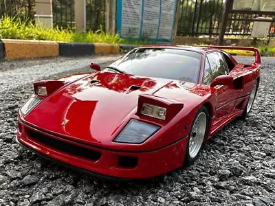 For KYOSHO For F40 For Ferrari Car Red 1:18 Scale Truck Model Collections • £569.56