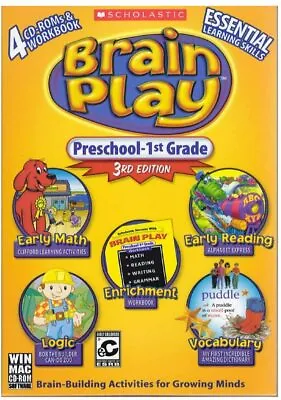 Brain Play Preschool - 1st Grade 3rd Edition • $10.95