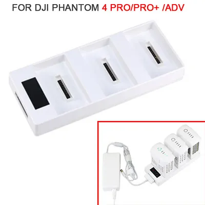 $39.99 • Buy 3 Slots Multi Battery Charger Charging Dock Hub For DJI Phantom 4 Pro/Adv/Pro+