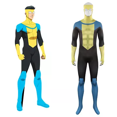 Invincible Cosplay Mark Grayson Costume Halloween Jumpsuit Suit Casual Chic • $43.99
