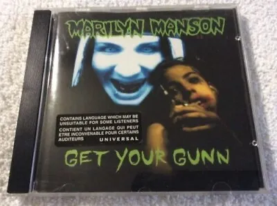 Marilyn Manson Get Your Gunn Maxi Single CD 1994 Nothing Records Reznor • $11.93