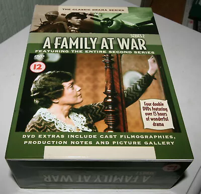 A FAMILY AT WAR Complete Second Series 2 (DVD 2005 4-Disc Set Box Set) WW2 • £16.22