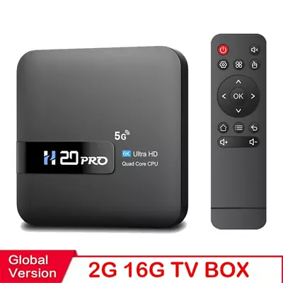 Smart TV Android Box 2.4/5G WIFI 4K 1080p Media Player Streaming  Free TV Cable • $27.99