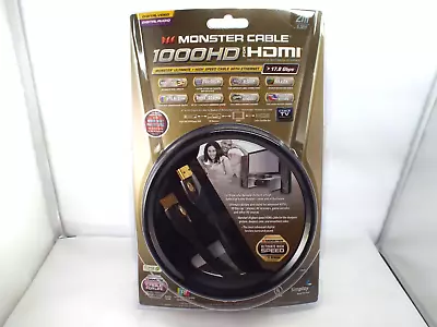 Monster Cable 1000HD Ultimate High Speed 17.8 Gbps 2 Meter/6.56 Feet HDMI Cable • $16.50