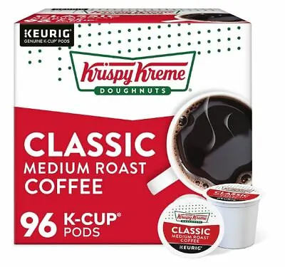 Krispy Kreme Classic Medium Roast Coffee K-Cups - 96 Count  • $55