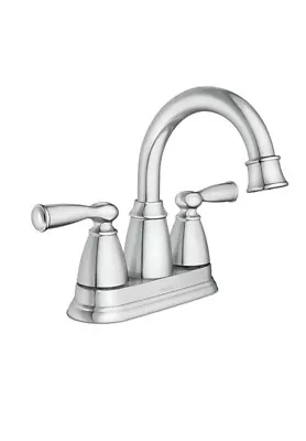 MOEN 84943 BANBURY 2-Handle High Arc Bathroom Sink Faucet  Polished Chrome • $39.90