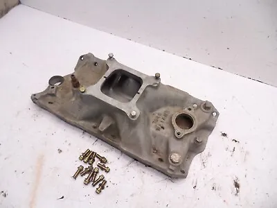 Vintage Weiand 7546 SBC 350 Aluminum Intake Manifold Small Block Chevy • $179.99