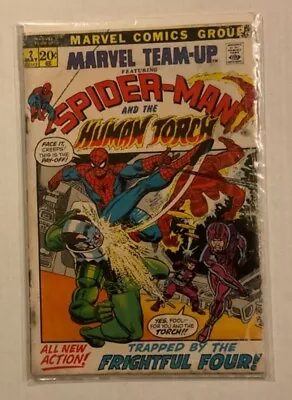 Marvel Team Up #2 Spider Man And The Human Torch 1972 Comic Book • $19.99